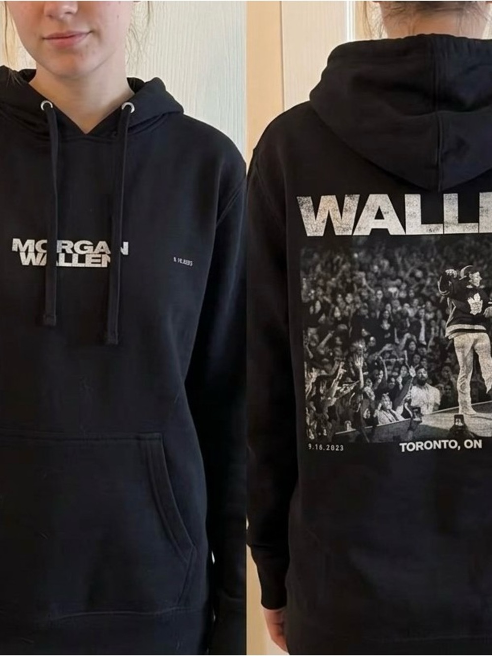 Black Hoodie - Morgan Wallen “One Night at a Time” tour - Toronto - Sept 2023